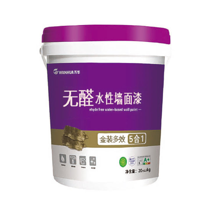 無(wú)醛水性墻面漆金裝多效5合1